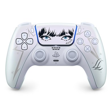 Controle Sem Fio Dualsense Edição Limitada da LISA do BLACKPINK, PS5, Branco - CFI-ZCT2W