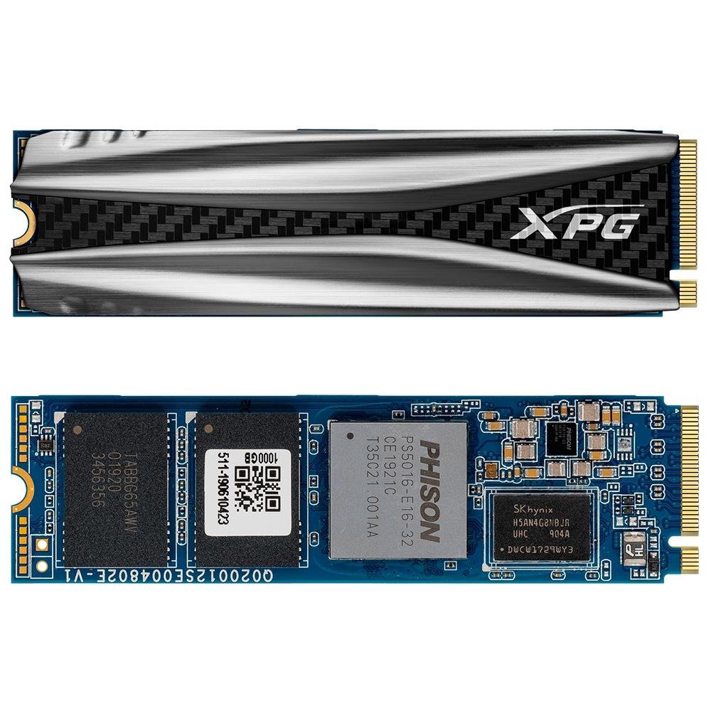 SSD 1 TB XPG Gammix S50, M.2, PCIe, Leitura: 5000MB/s e Gravação