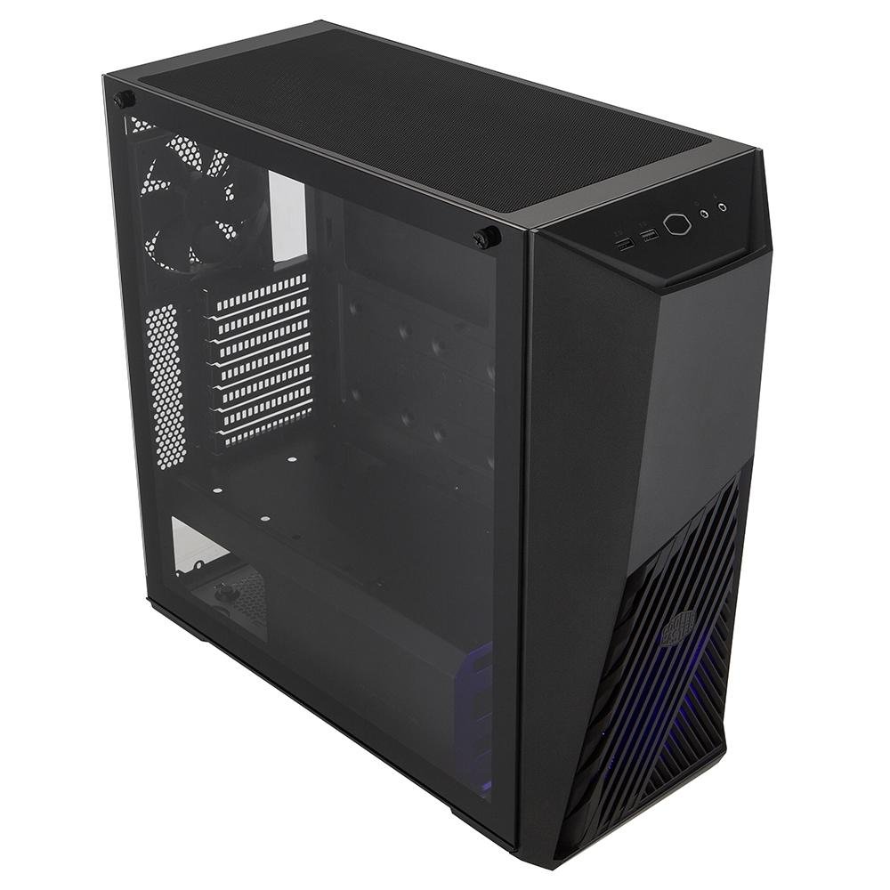 Gabinete Gamer Cooler Master K501L RGB, Mid Tower, com FAN, Lateral em Vidro - MCB-K501L-KGNN-SR1 Gabinete Gamer Cooler Master K501L RGB, Mid Tower, com FAN, Lateral em Vidro - MCB-K501L-KGNN-SR1