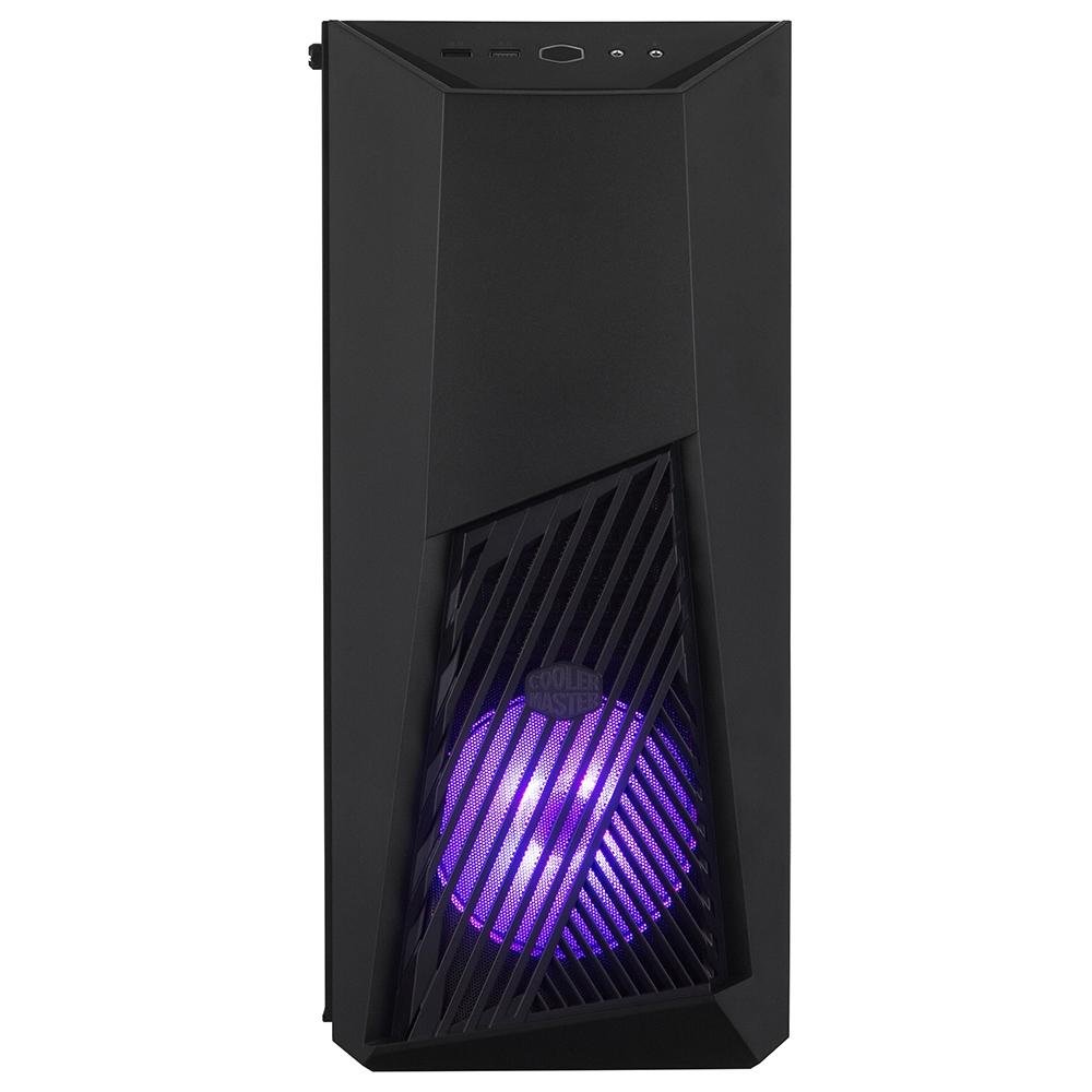 Gabinete Gamer Cooler Master K501L RGB, Mid Tower, com FAN, Lateral em Vidro - MCB-K501L-KGNN-SR1 Gabinete Gamer Cooler Master K501L RGB, Mid Tower, com FAN, Lateral em Vidro - MCB-K501L-KGNN-SR1