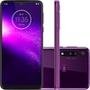 Smartphone Motorola Moto One Macro, 64GB, 13MP, Tela 6.2´, Ultra Violet + Capa Protetora - PAGT0007BR