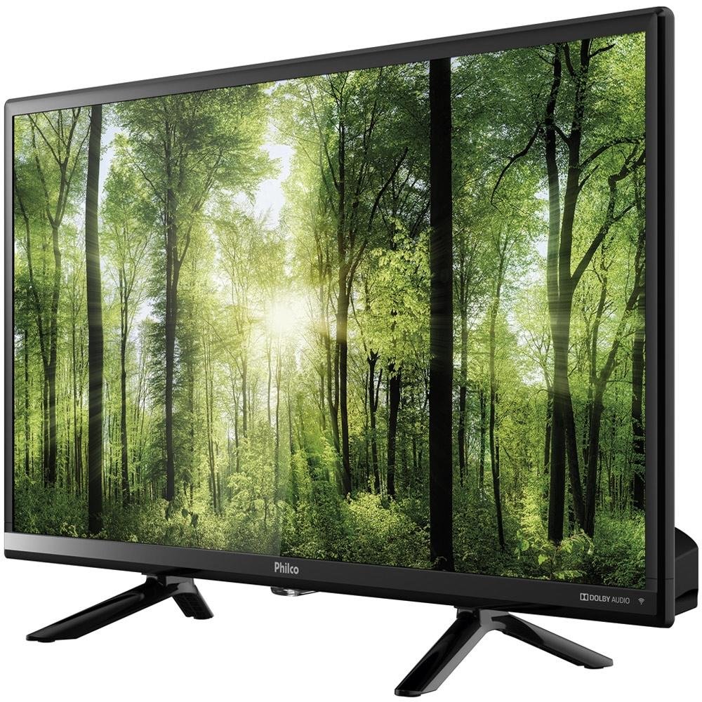 Smart TV Philco 24 Polegadas LED, 1 HDMI, 1 USB, Conversor Digital, HDR - 99243047 Smart TV Philco 24 Polegadas LED, 1 HDMI, 1 USB, Conversor Digital, HDR - 99243047