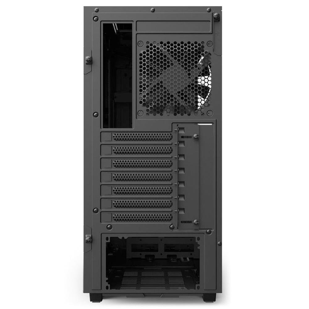 Gabinete Gamer NZXT H510, Mid Tower, com FAN, Lateral em Vidro - CA-H510B-B1 Gabinete Gamer NZXT H510, Mid Tower, com FAN, Lateral em Vidro - CA-H510B-B1