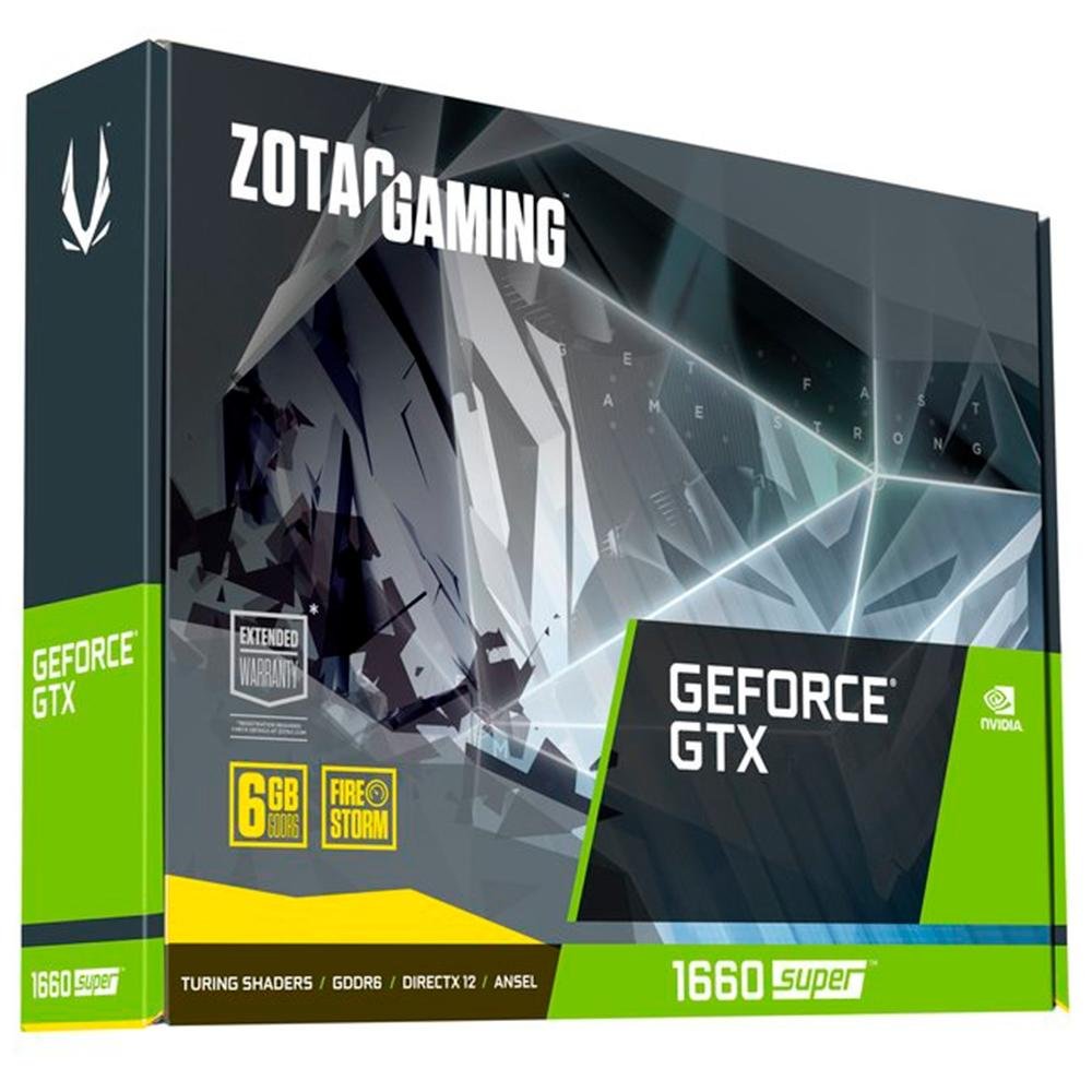 Placa de Vídeo GTX 1660 Zotac Gaming | KaBuM!