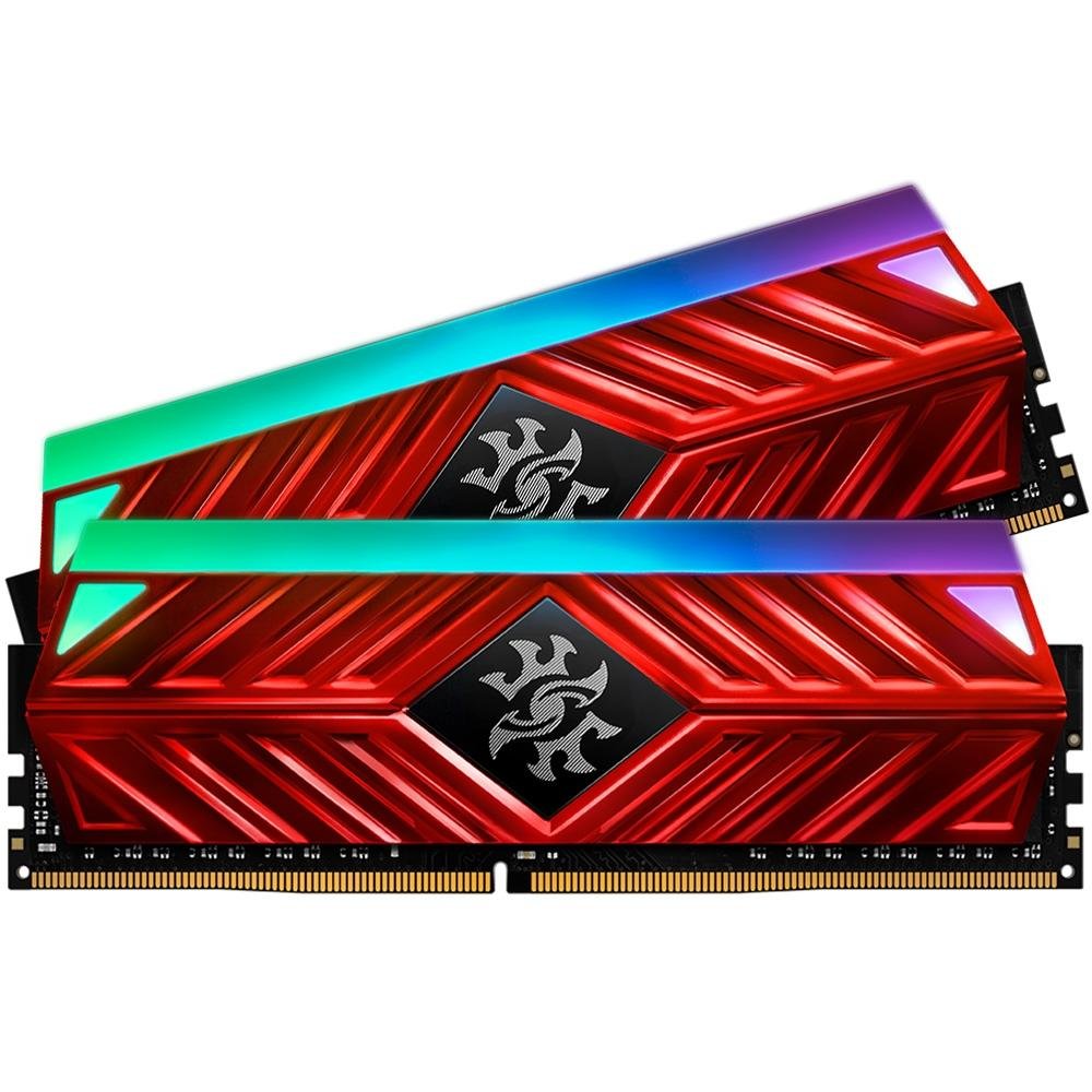Memória XPG Spectrix D41 RGB, 16GB (2x8GB), 3200MHz, DDR4, CL16