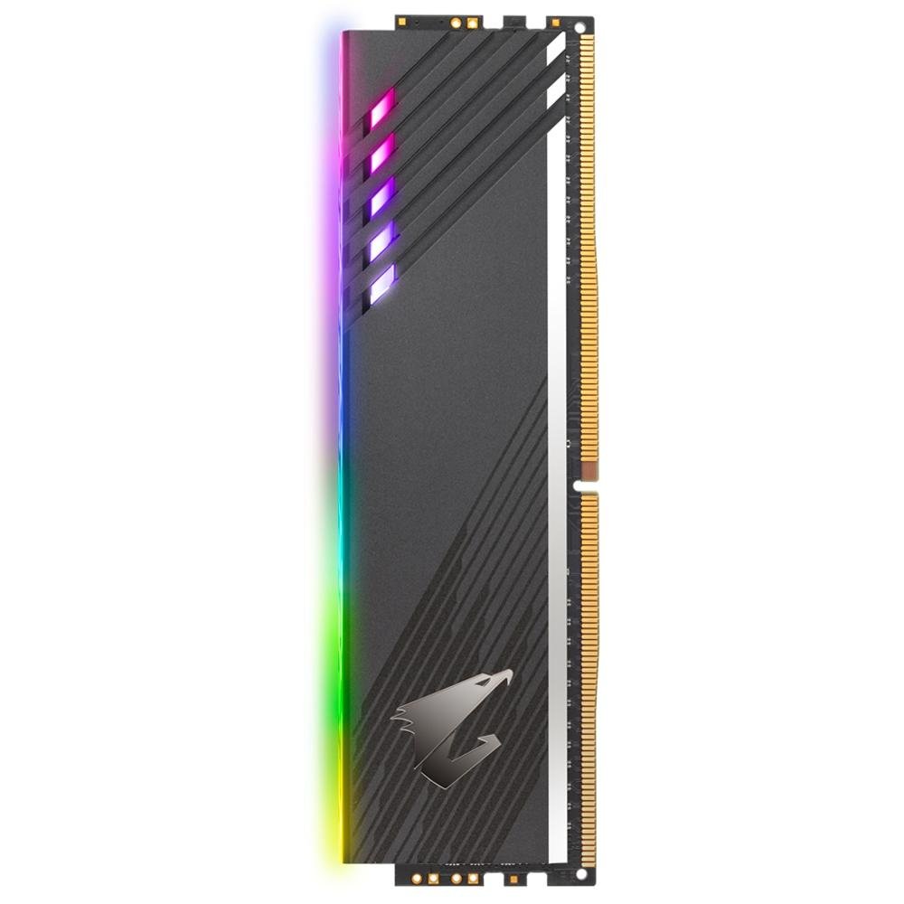 AORUS DDR4 8GB x2 3600MHz メモリー Memória Aorus RGB, 16GB (2x8GB), 3600MHz, DDR4, CL18, Preto - GP