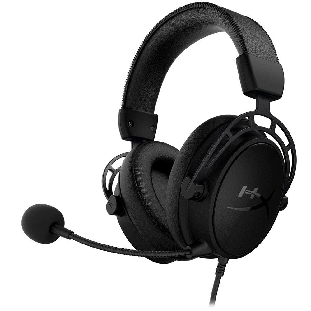 Headset Gamer HyperX Cloud Alpha S Blackout, Som Surround 7.1, Drivers 50mm, Múltiplas Plataformas, USB e P3 - 4P5L2AA