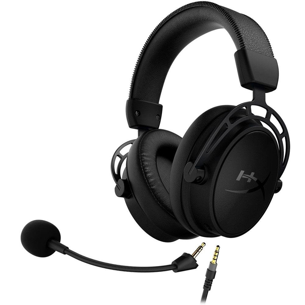 Headset Gamer HyperX Cloud Alpha S Blackout, Som Surround 7.1, Drivers 50mm, Múltiplas Plataformas, USB e P3 - 4P5L2AA