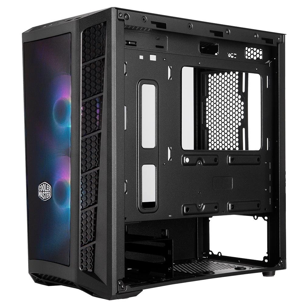 Gabinete Gamer Cooler Master MasterBox MB311L ARGB, Mini Tower, ARGB, com FAN, Lateral em Vidro - MCB-B311L-KGNN-S02