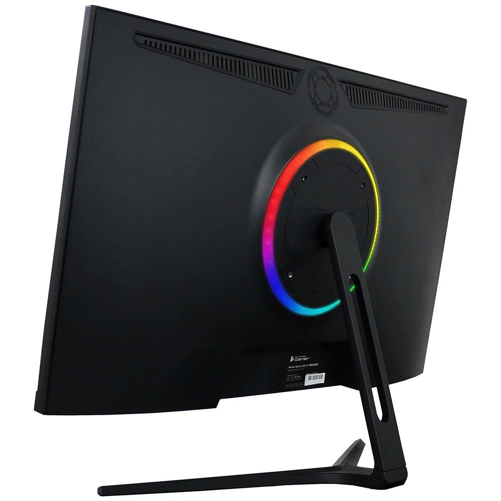 Monitor Gamer Bluecase LED 27´, 2.5K Quad HD, HDMI/DisplayPort, Fita RGB - BM279GWCASE Monitor Gamer Bluecase LED 27´, 2.5K Quad HD, HDMI/DisplayPort, Fita RGB - BM279GWCASE