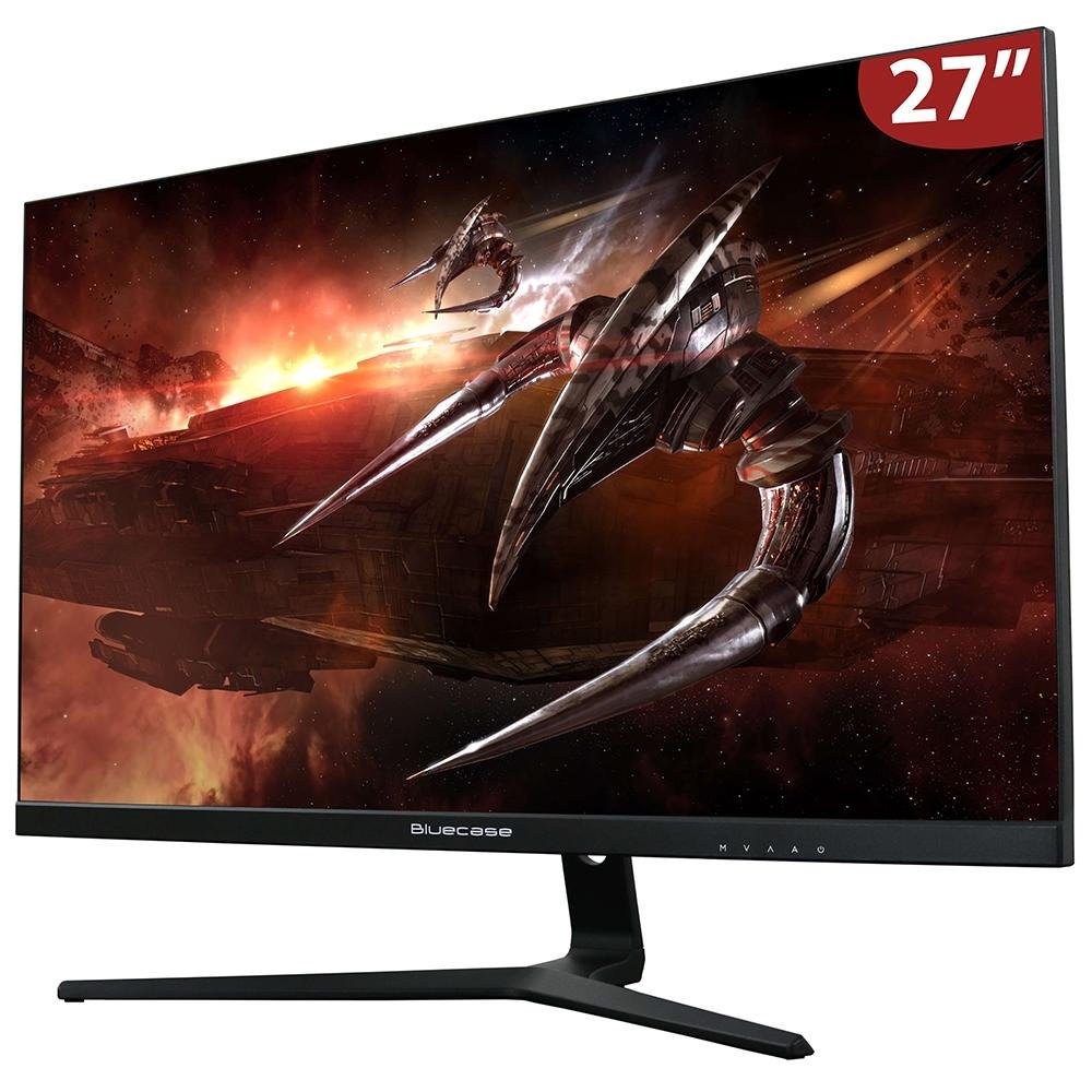 Monitor Gamer Bluecase LED 27´, 2.5K Quad HD, HDMI/DisplayPort
