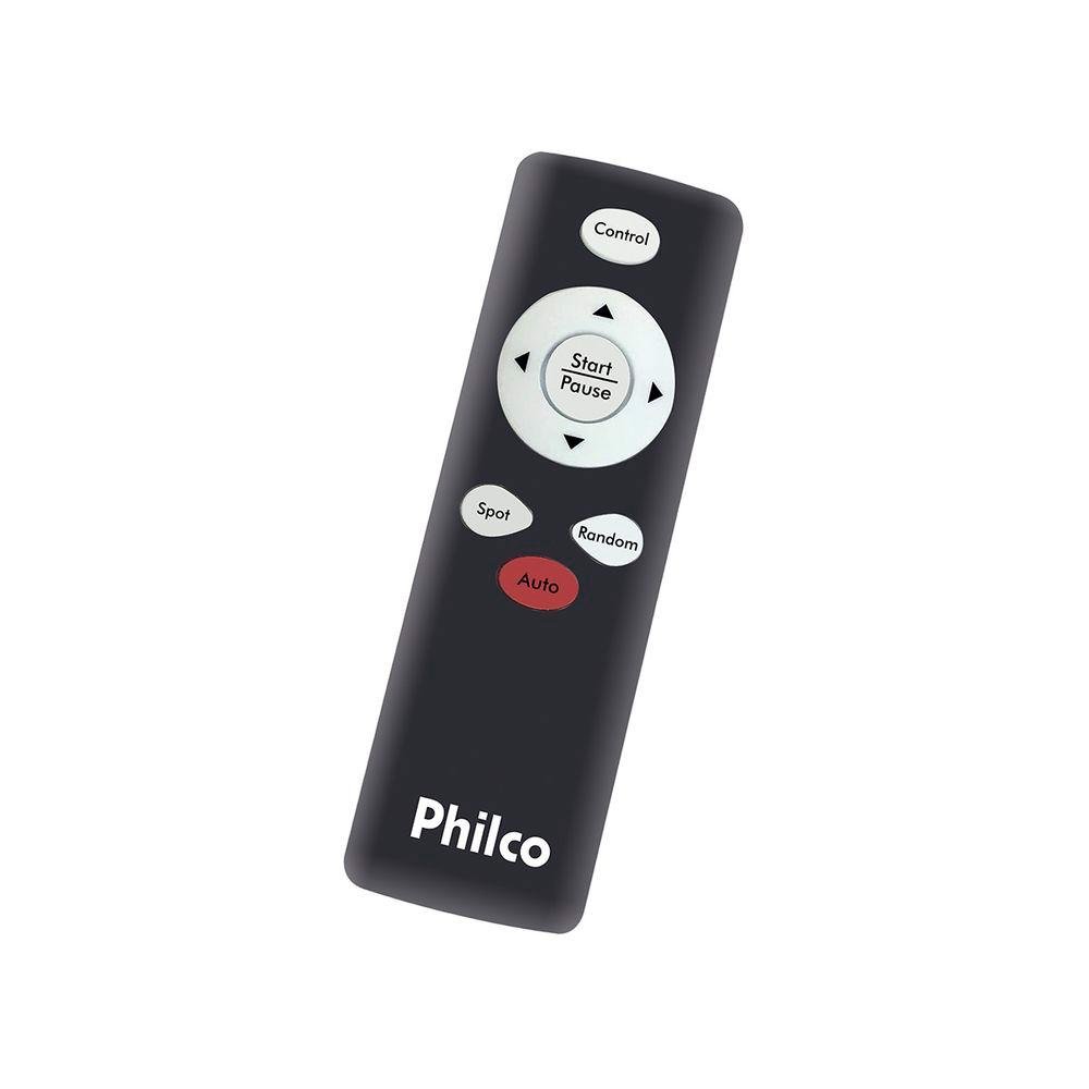 Robô Aspirador de Pó Philco PAS08C, Bivolt, Preto, Passa Pano Enquanto Aspira- 54903069