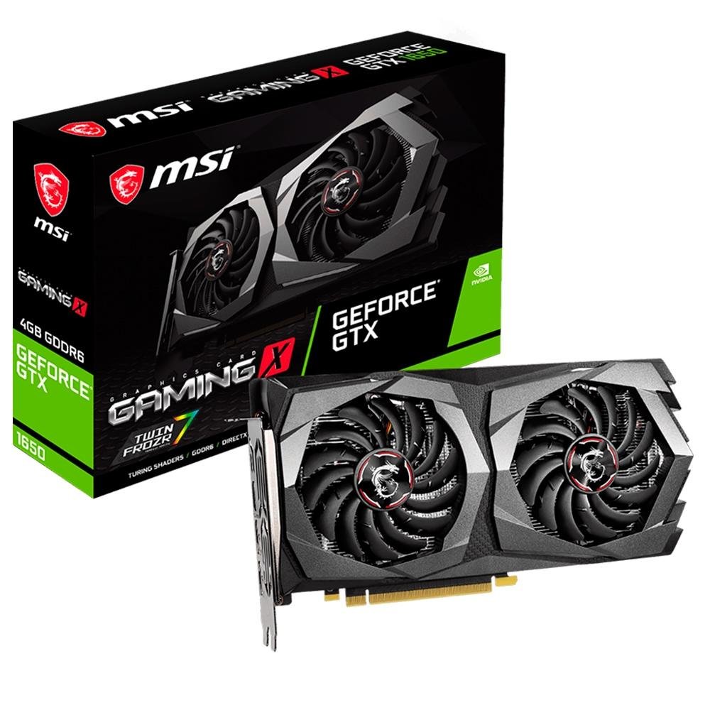 ぽ*ん様 MSI GeForce GTX 1650 4GT LP VD6989 placa-de-video-msi-nvidia-