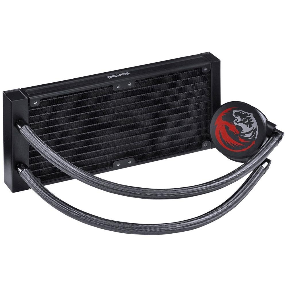 Water Cooler Pcyes Sangue Frio 2, 240mm, Preto - PSF2240H40PTSL Water Cooler Pcyes Sangue Frio 2, 240mm, Preto - PSF2240H40PTSL