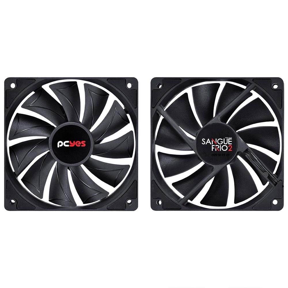 Water Cooler Pcyes Sangue Frio 2, 240mm, Preto - PSF2240H40PTSL Water Cooler Pcyes Sangue Frio 2, 240mm, Preto - PSF2240H40PTSL