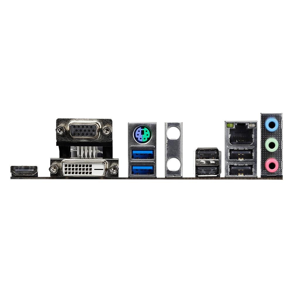 ASRock H410M-HDV/M.2  CelG5905付 Placa Mãe ASRock H410M-HDV/M.2, Intel LGA 1200, Micro ATX, DDR4