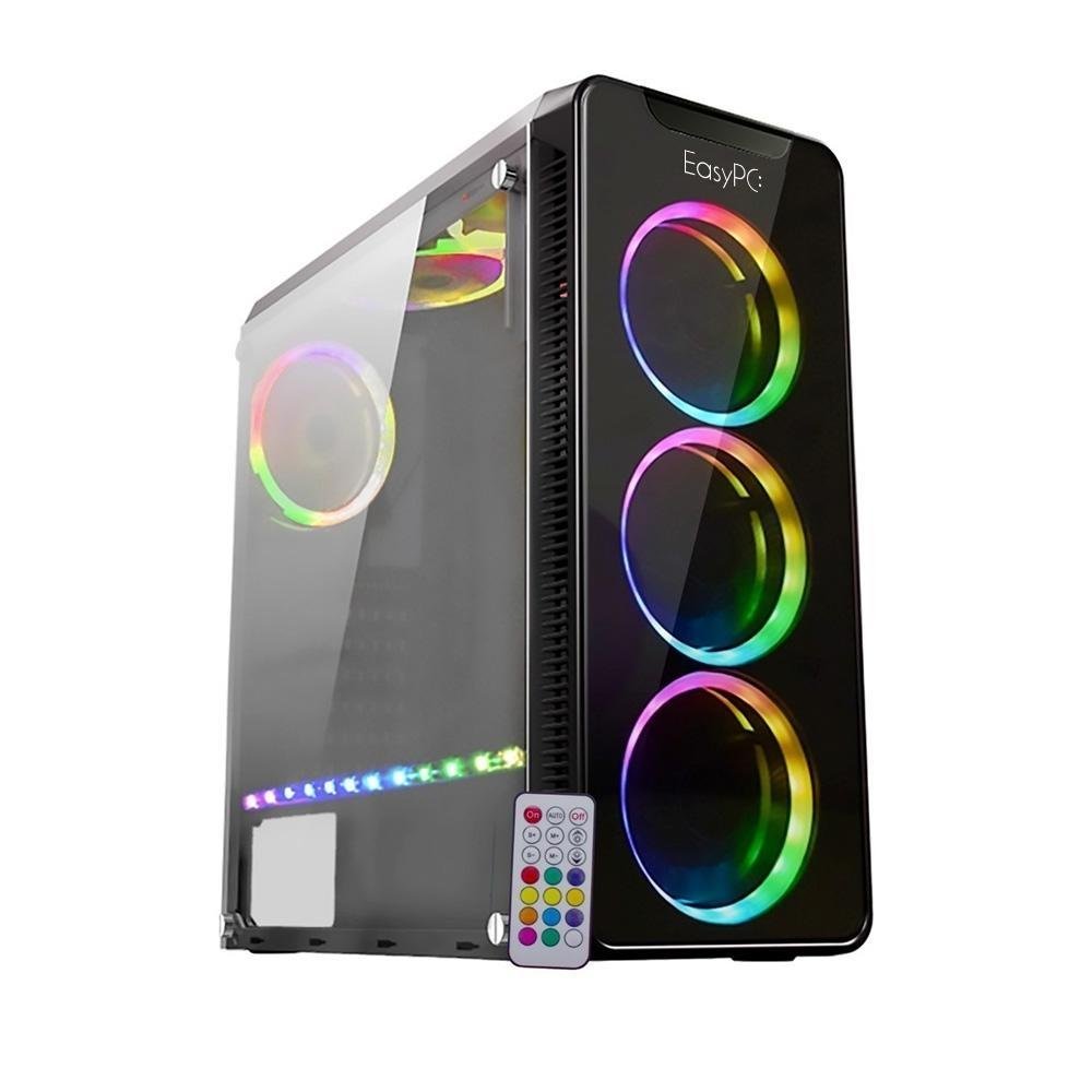 Computador Gamer EasyPC Intel Core i7-2600, 16GB, 3TB, SSD 240GB, GTX 1050 TI, Linux - 21688 Computador Gamer EasyPC Intel Core i7-2600, 16GB, 3TB, SSD 240GB, GTX 1050 TI, Linux - 21688