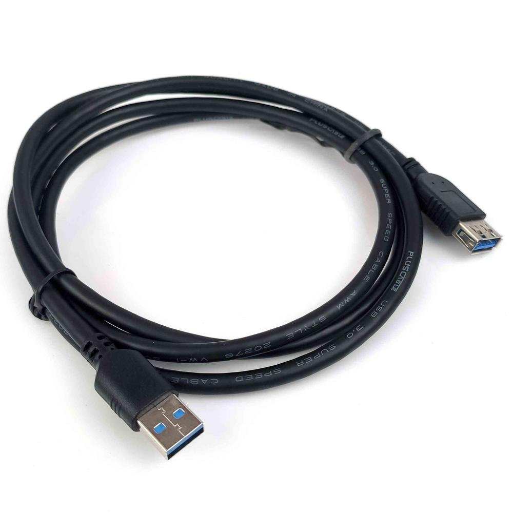 Cabo Extensor USB 3.0 A Macho para USB 3.0 A Fêmea, PlusCable, 3 Metros - USBAF3030