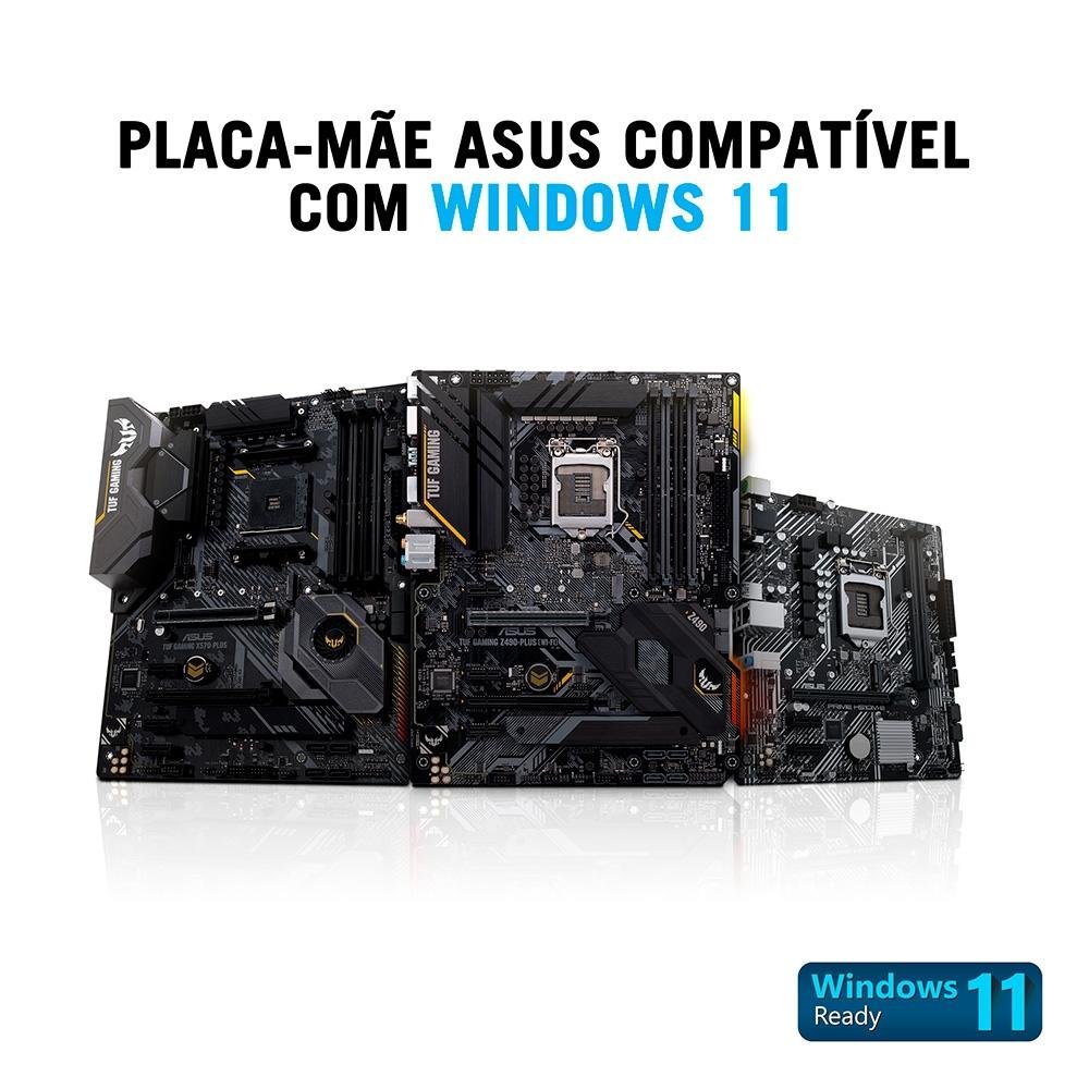 Placa-Mãe Asus TUF Gaming B550M-Plus AMD | KaBuM!