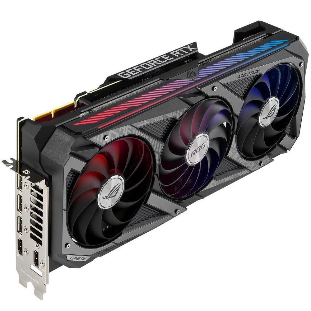 Placa de Vídeo Asus NVIDIA GeForce RTX 3090, 24GB, GDDR6X ROGSTRIX