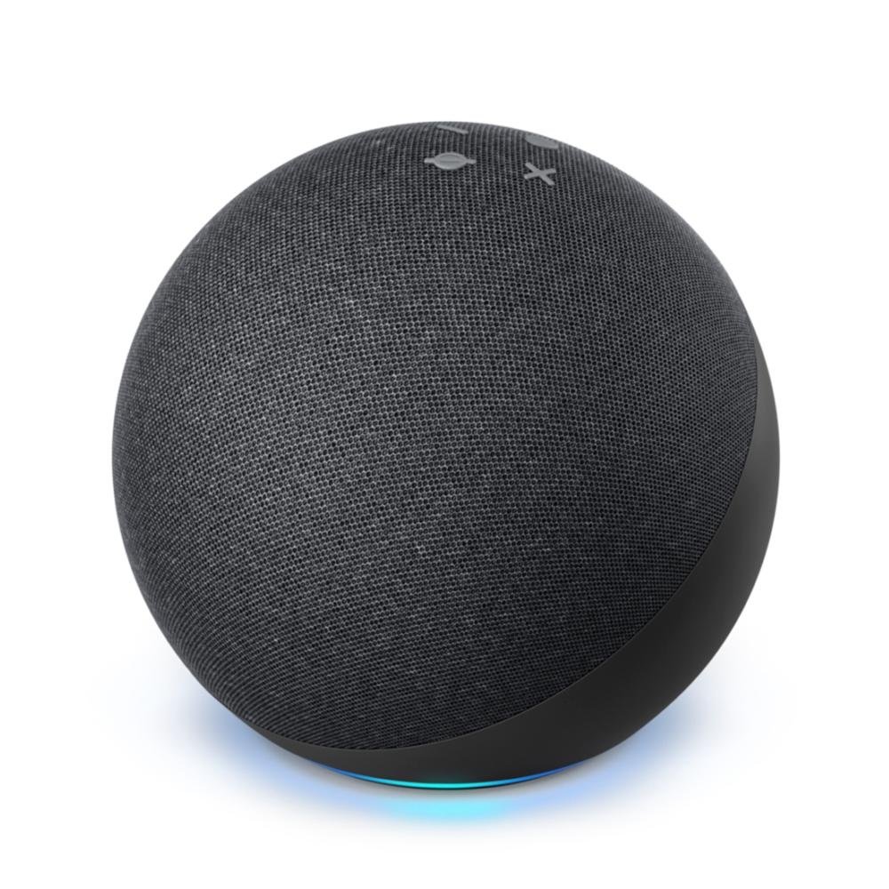 Echo 4ª Geração, Amazon, Preto e Alexa | KaBuM!
