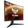 Monitor Gamer Asus TUF 27" 2K QHD, LED, Curvo, 165Hz, 1ms, FreeSync Premium, HDR 10, HDMI e DP, VESA, Som, Preto - VG27WQ1B