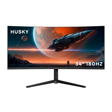 Monitor Gamer Husky Tempest 34" Ultrawide 144Hz no KaBuM!