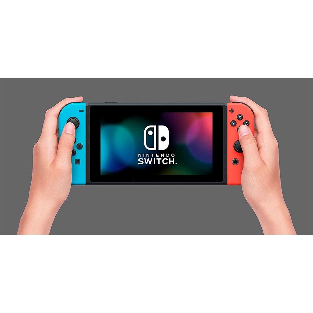 Nintendo Switch, 32GB, Neon com Joycon | KaBuM!