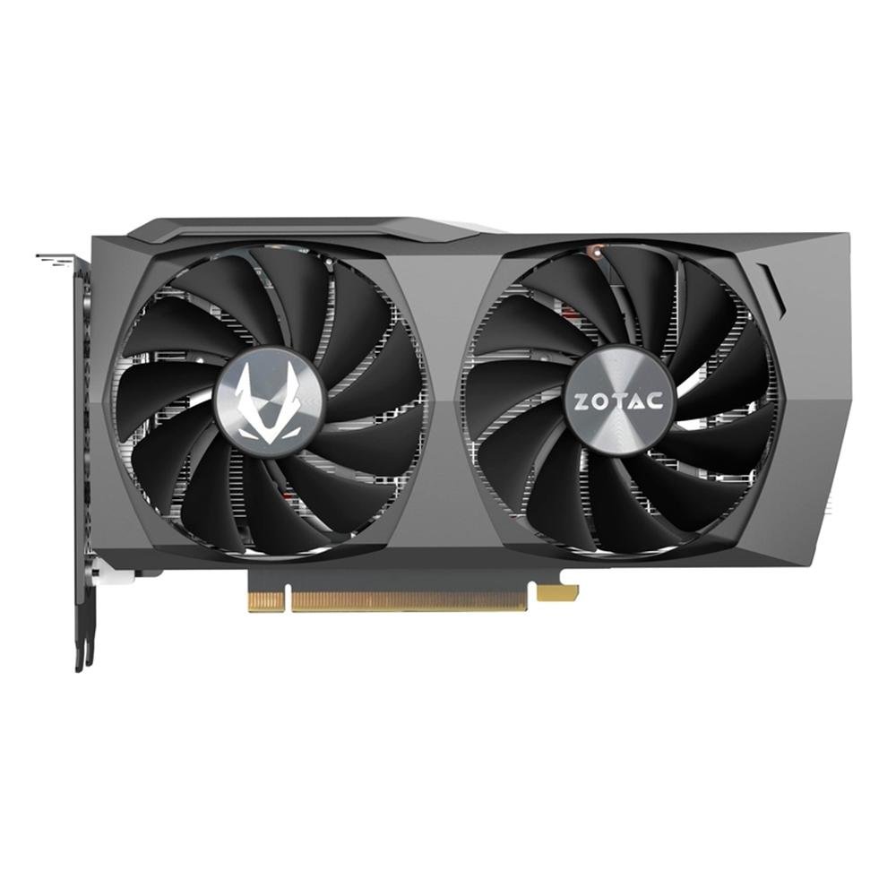 Placa de Vídeo RTX 3060 Twin Edge Zotac Gaming GeForce, 12GB GDDR6, 15 Gbps, Ray Tracing - ZT-A30600E-10M Placa de Vídeo RTX 3060 Twin Edge Zotac Gaming GeForce, 12GB GDDR6, 15 Gbps, Ray Tracing - ZT-A30600E-10M