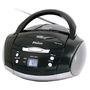 Rádio Portátil Philco - CD, MP3, Aux. e FM 3,4W RMS Bivolt Preto/Prata - PH61 056603147