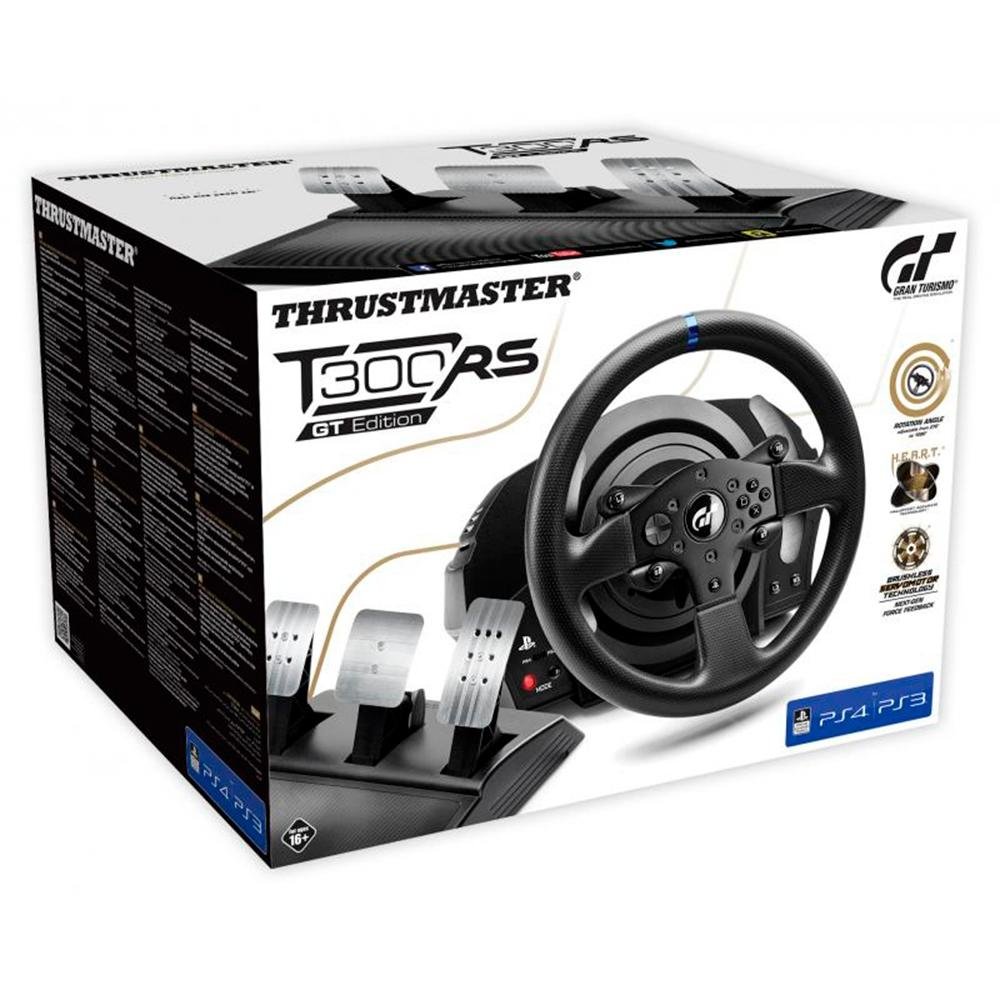 Volante e Pedais Thrustmaster T300 RS GT | KaBuM!