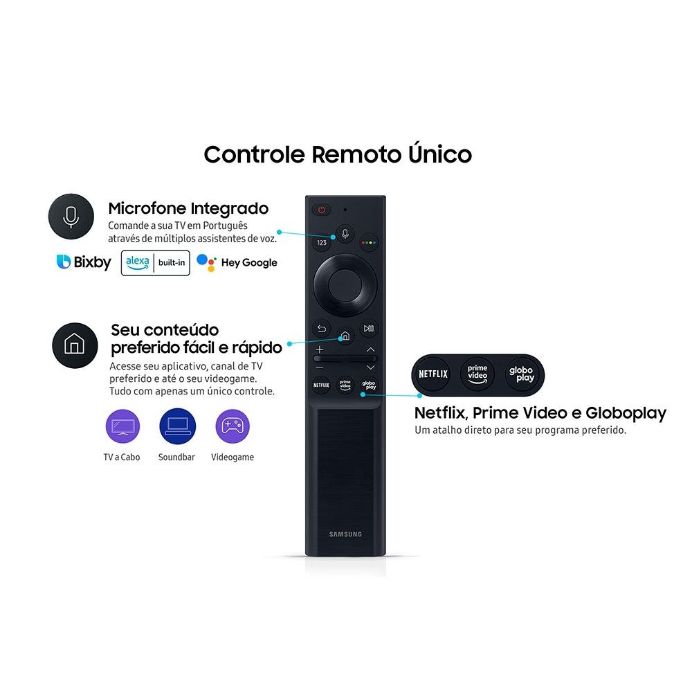 Smart TV Samsung 65 Polegadas Crystal UHD 4K, 3 HDMI, Dynamic Crystal ...