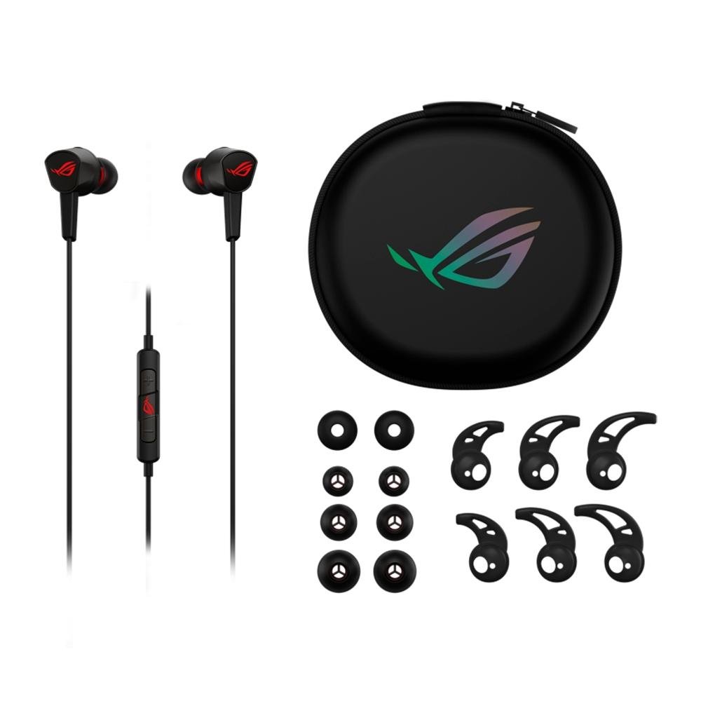 ASUS ROG CETRA II CORE ゲーミングイヤフォン ×2 Fone de Ouvido Gamer Asus ROG Cetra II Core Compativel com PCs