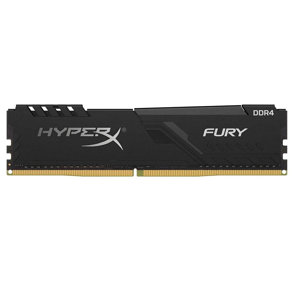 【動作品】HyperX FURY DDR4-3200 16GB (8GB×2枚) Memória HyperX Fury, 8GB, 3200MHz, DDR4, CL16, Preto - HX432C16FB3