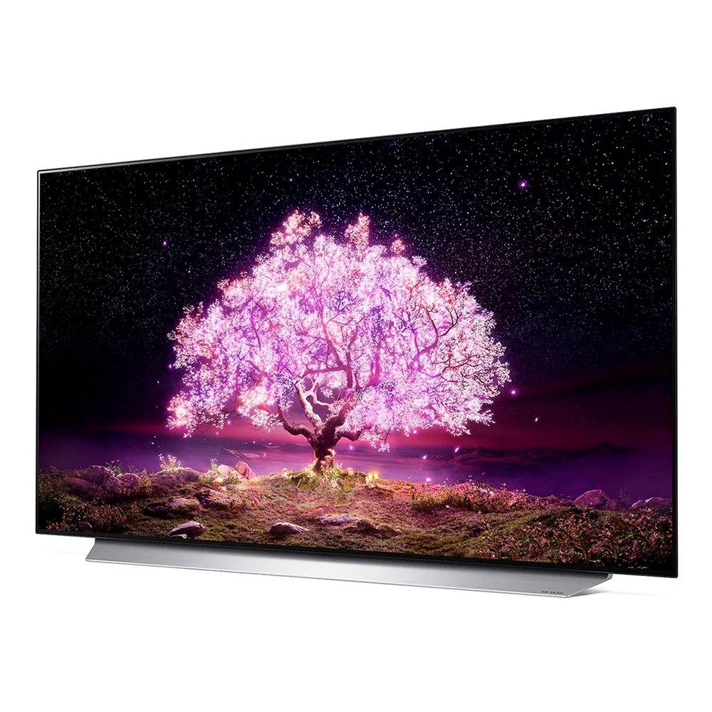 Smart TV LG 48 Polegadas 4K, 4 HDMI 2.1, 3 USB, Wi-Fi, 120Hz, G-Sync, FreeSync, Inteligência Artificial, ThinQ, Google Alexa - OLED48C1PSA Smart TV LG 48 Polegadas 4K, 4 HDMI 2.1, 3 USB, Wi-Fi, 120Hz, G-Sync, FreeSync, Inteligência Artificial, ThinQ, Google Alexa - OLED48C1PSA