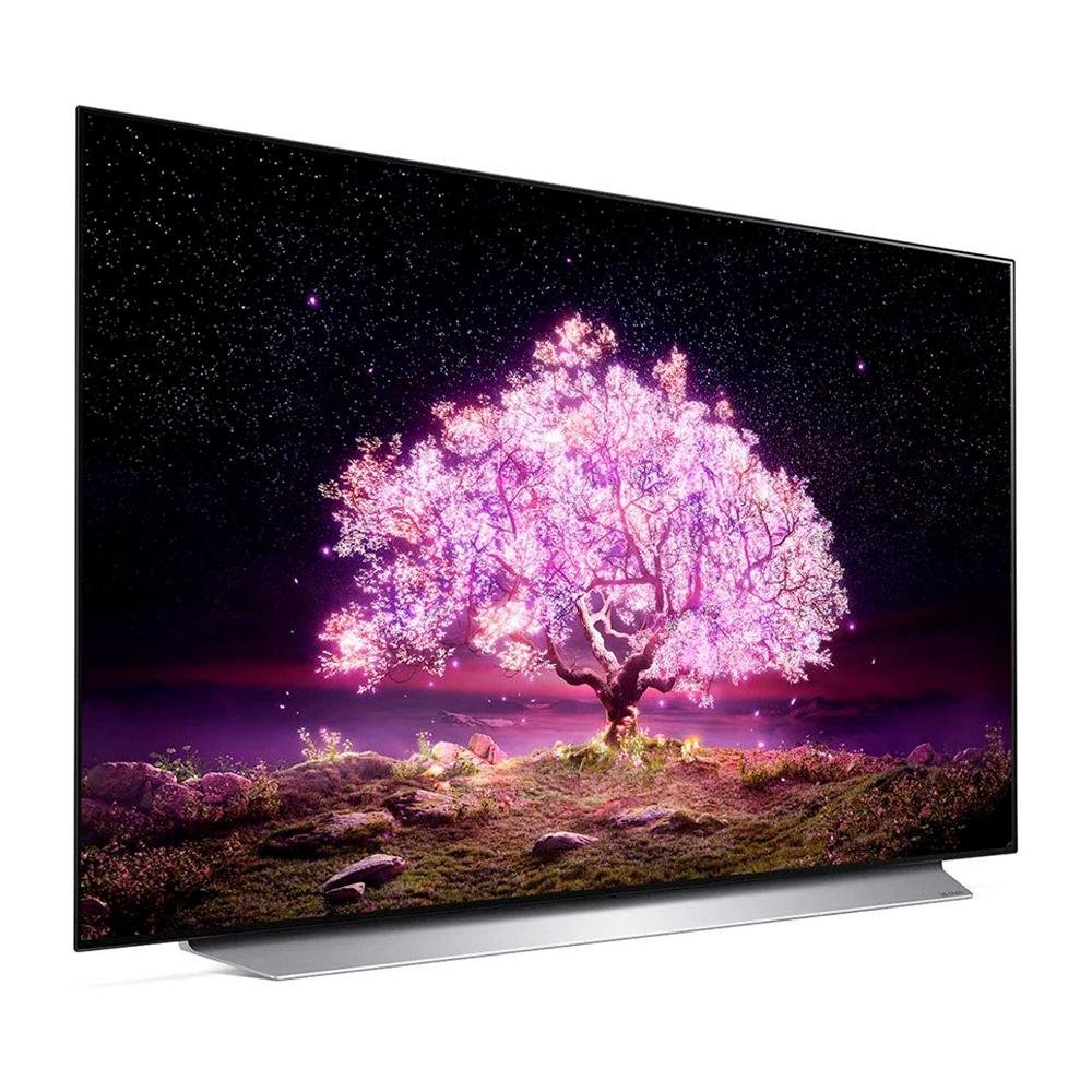 Smart TV LG 48 Polegadas 4K, 4 HDMI 2.1, 3 USB, Wi-Fi, 120Hz, G-Sync, FreeSync, Inteligência Artificial, ThinQ, Google Alexa - OLED48C1PSA Smart TV LG 48 Polegadas 4K, 4 HDMI 2.1, 3 USB, Wi-Fi, 120Hz, G-Sync, FreeSync, Inteligência Artificial, ThinQ, Google Alexa - OLED48C1PSA