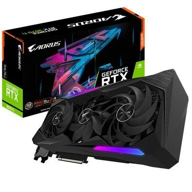 グラフィックボード・グラボ・ビデオカード Gigabyte RTX3070Ti AorusMaster placa-de-video-gigabyte-aorus-