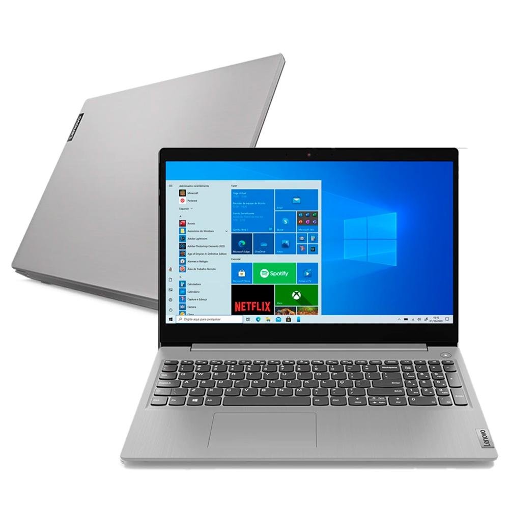 Notebook Lenovo Ultrafino Ideapad S145, Ryzen 5-3500U, 8GB