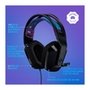 Headset Gamer Logitech G335, 3.5mm para PC/PlayStation/Xbox/Switch/Mobile, Driver 40mm, Arco Ajustável, Preto - 981-000977