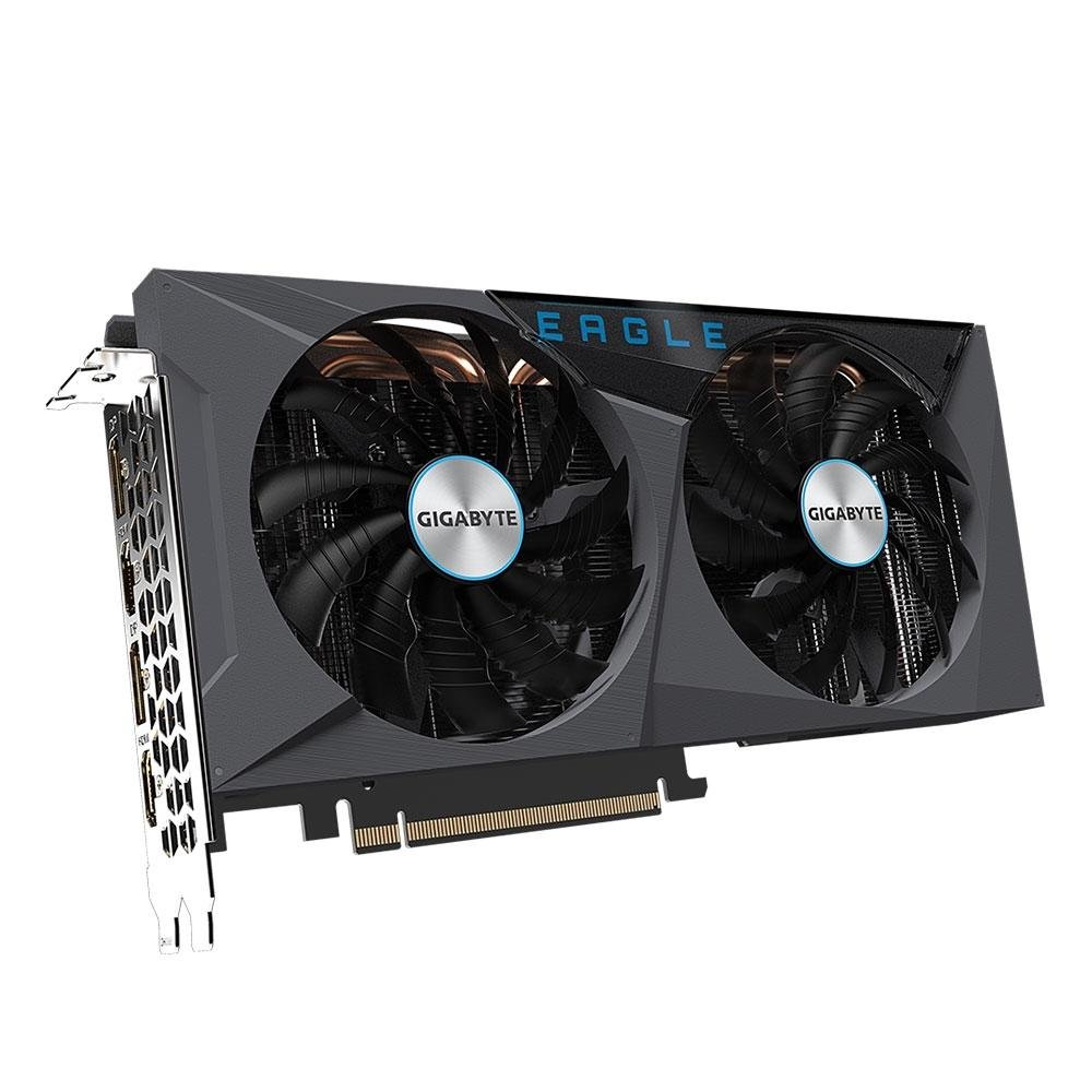 Placa de Vídeo RTX 3060 Eagle Gigabyte NVIDIA GeForce | KaBuM!