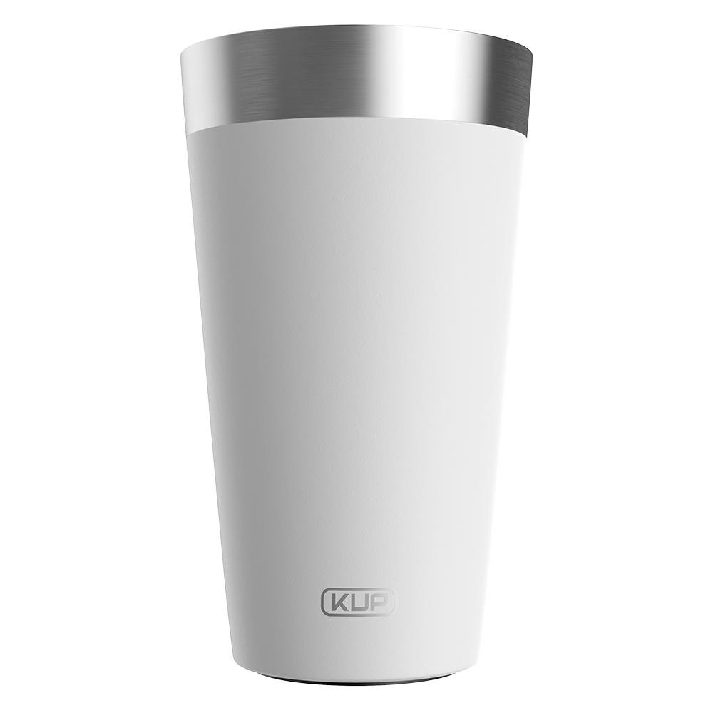 Copo Térmico Kup - Kit 2 copos, Preto e Branco, Sem Tampa, 473ml - HTCAC009