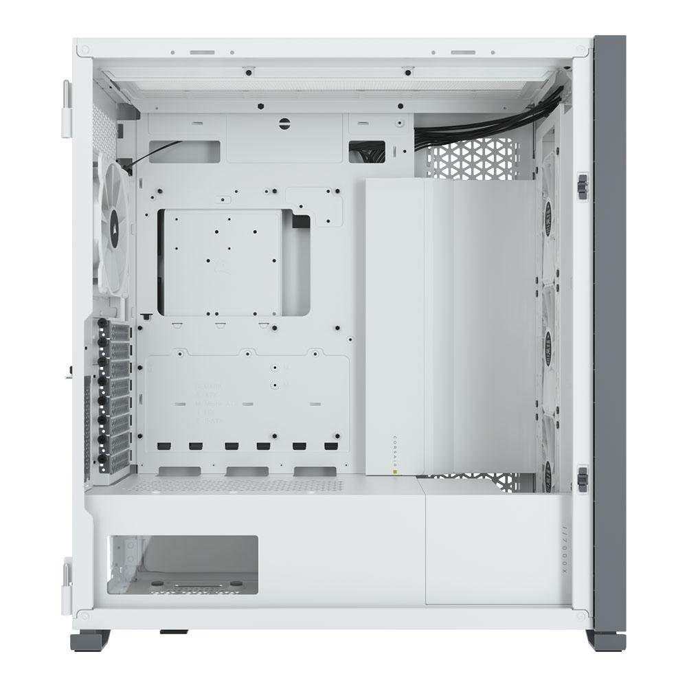 Gabinete Gamer Corsair 7000X, RGB, Full Tower, Lateral em Vidro Temperado, Branco - CC-9011227-WW