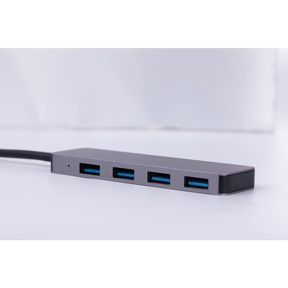 HUB USB 3.0 Bright, 4 Portas, 5Gbps, Compacto, Plug And Play - 598