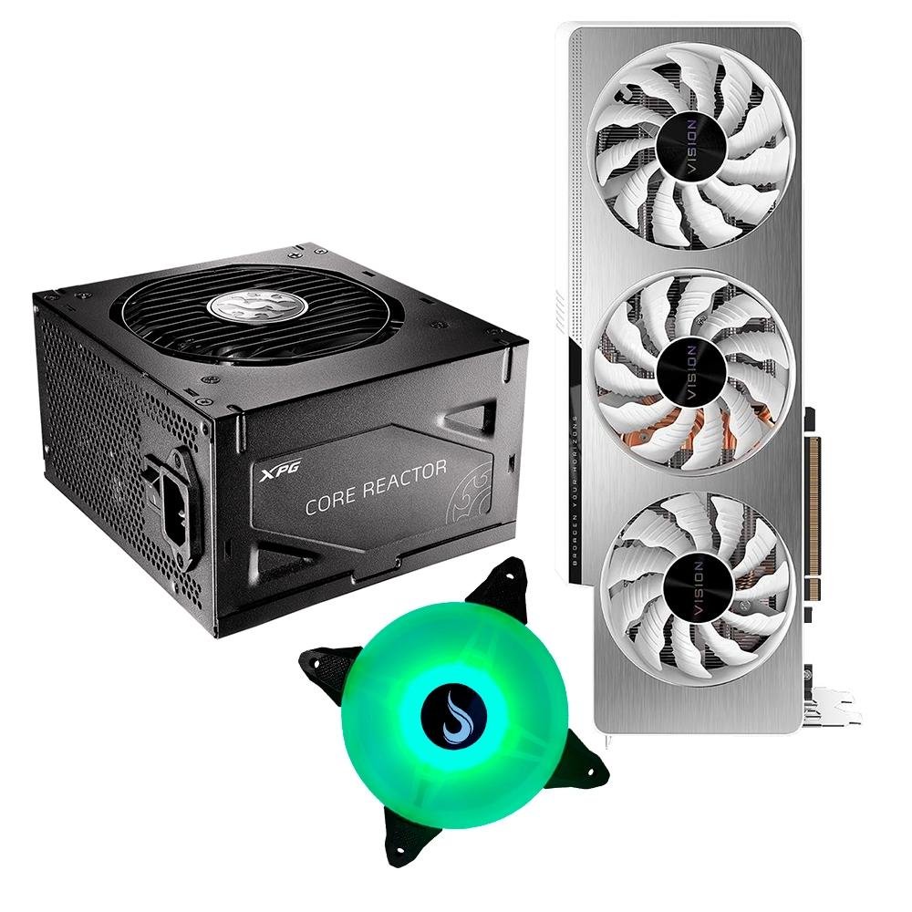 Kit Placa de Vídeo Gigabyte NVIDIA GeForce RTX 3080 Ti VISION OC