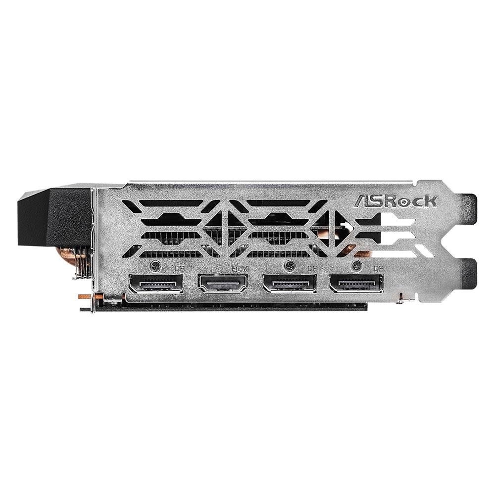 Placa de Vídeo RX 6600 XT Challenger D 8G OC ASRock AMD Radeon, 8GB GDDR6, Arquitetura RDNA, Ray Tracing - RX6600XT CLD 8GO