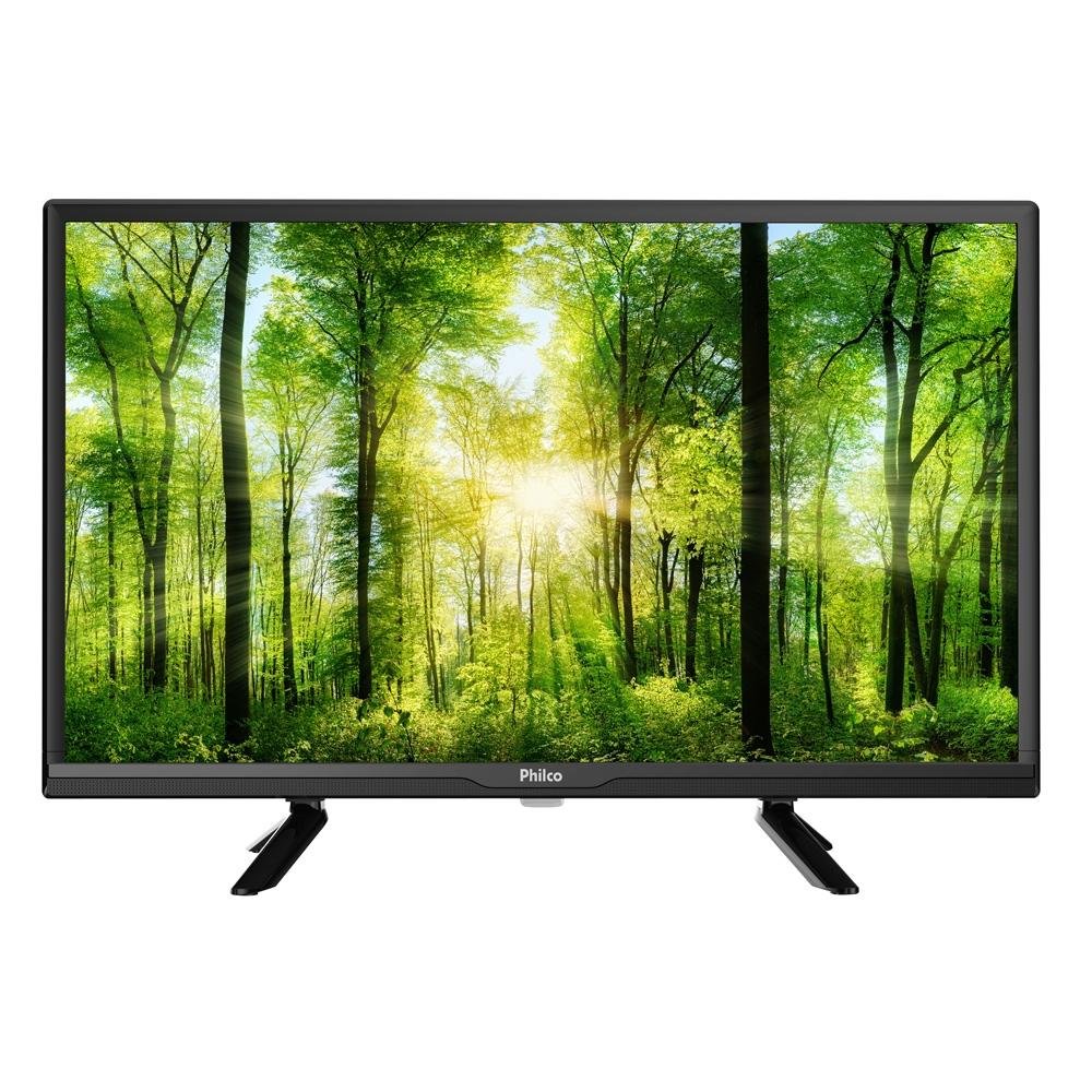 TV Philco 24 Polegadas HD, 2 HDMI, USB, LED, Conversor e Receptor Digital, Preto - PTV24G50DCH TV Philco 24 Polegadas HD, 2 HDMI, USB, LED, Conversor e Receptor Digital, Preto - PTV24G50DCH