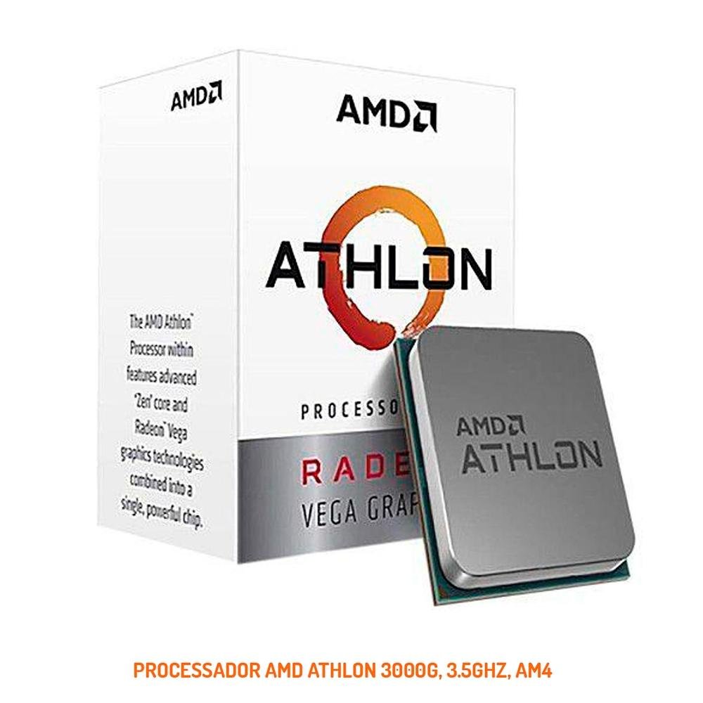 Computador OnPress Home AMD Atlhon 3000G, 8GB DDR4, SSD 240GB, Linux, Preto - ONH3000G08S24 Computador OnPress Home AMD Atlhon 3000G, 8GB DDR4, SSD 240GB, Linux, Preto - ONH3000G08S24