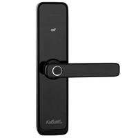 Fechadura Digital KABUM! smart Slim, Preta, Biometria, Controle via app, Senha numérica - KSFD100PT