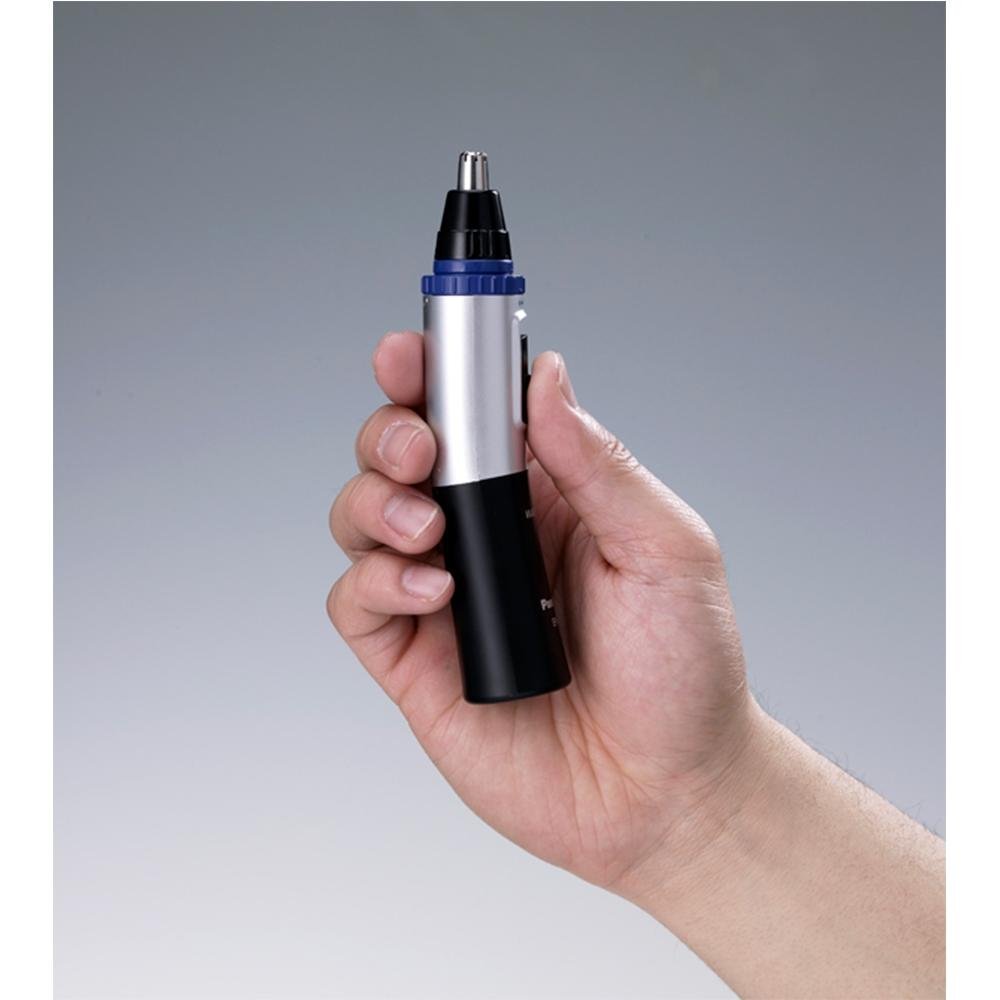 Aparador de Pelos Faciais Panasonic, Pilhas AAA, Preto e Prata - ER-GN30 K572 Aparador de Pelos Faciais Panasonic, Pilhas AAA, Preto e Prata - ER-GN30 K572