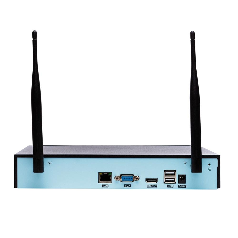 Kit 04 Câmeras Infra 1080P + 1 NVR 4 canais 1080P HD KaBuM! Smart - KBSK007